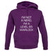 I'm Not A Nerd, I'm A Level 85 Warlock unisex hoodie