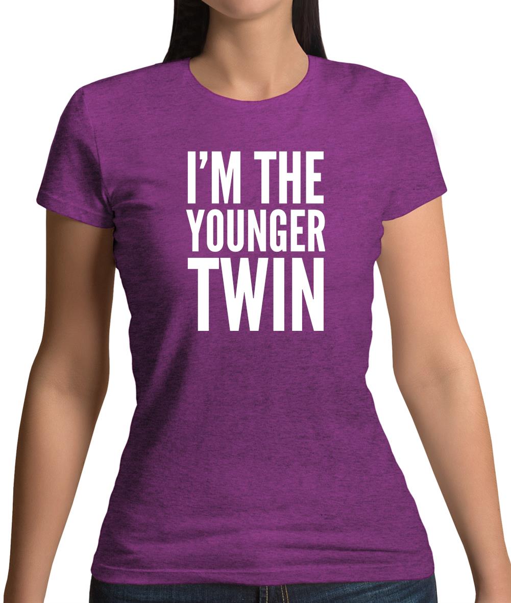 I'm The Younger Twin Womens T-Shirt