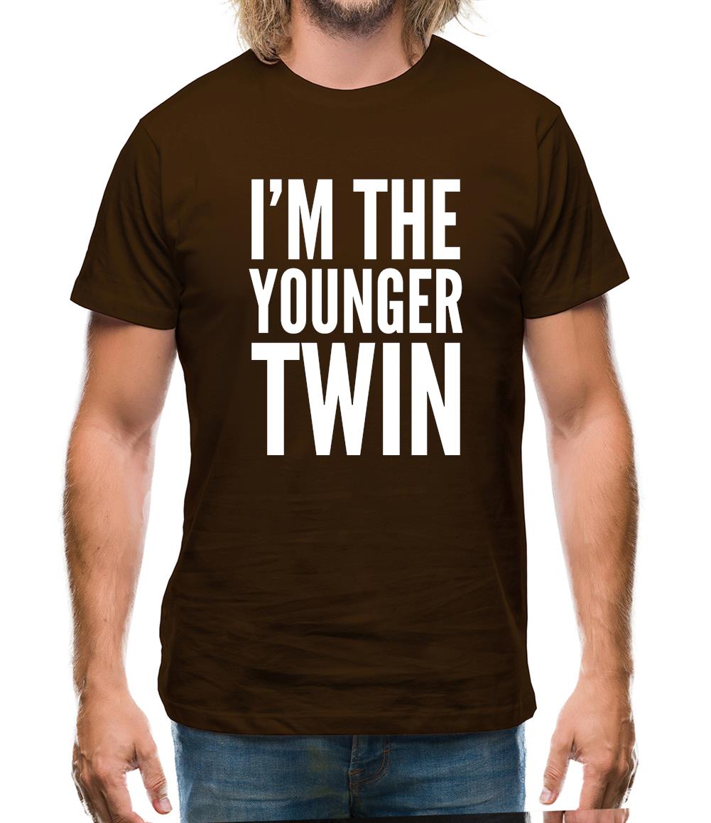 I'm The Younger Twin Mens T-Shirt