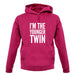 I'm The Younger Twin unisex hoodie