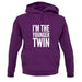 I'm The Younger Twin unisex hoodie