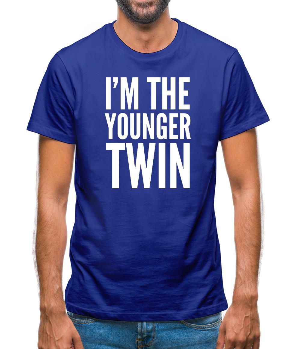 I'm The Younger Twin Mens T-Shirt