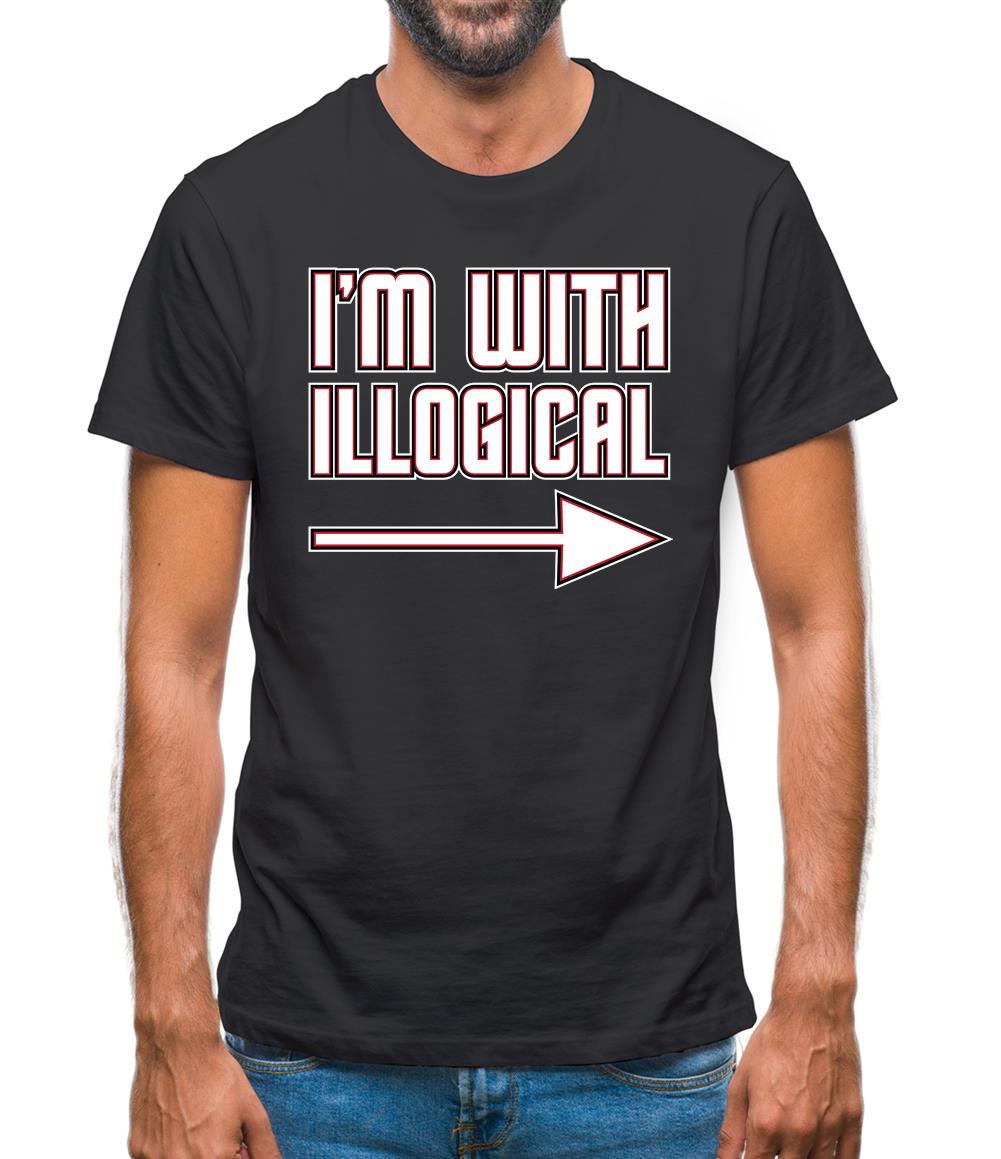 I'm With Illogical Mens T-Shirt