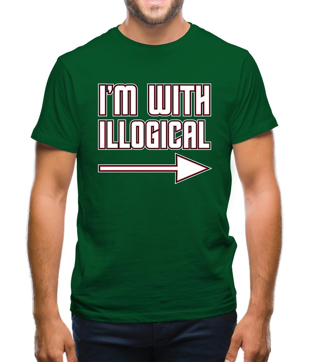 I'm With Illogical Mens T-Shirt