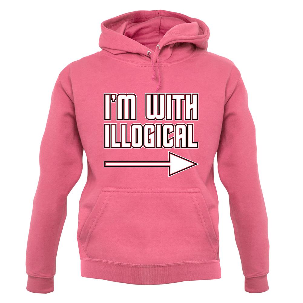 I'm With Illogical unisex hoodie