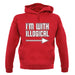 I'm With Illogical unisex hoodie