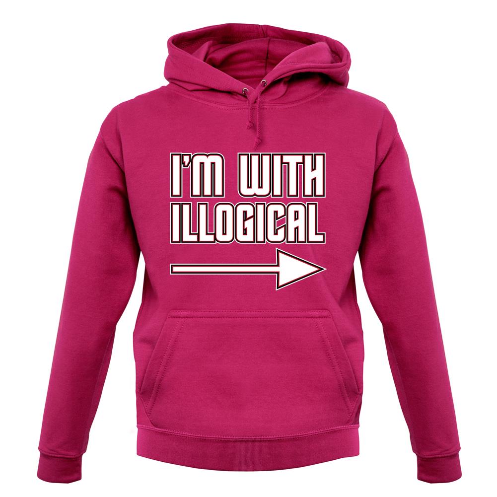 I'm With Illogical unisex hoodie