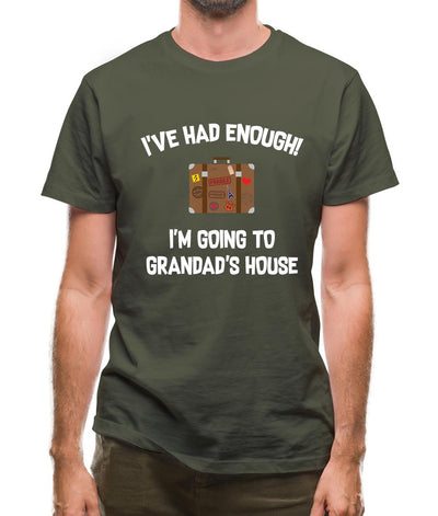I'm Going To Grandad'S House Mens T-Shirt