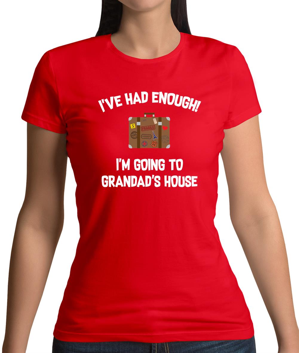 I'm Going To Grandad'S House Womens T-Shirt
