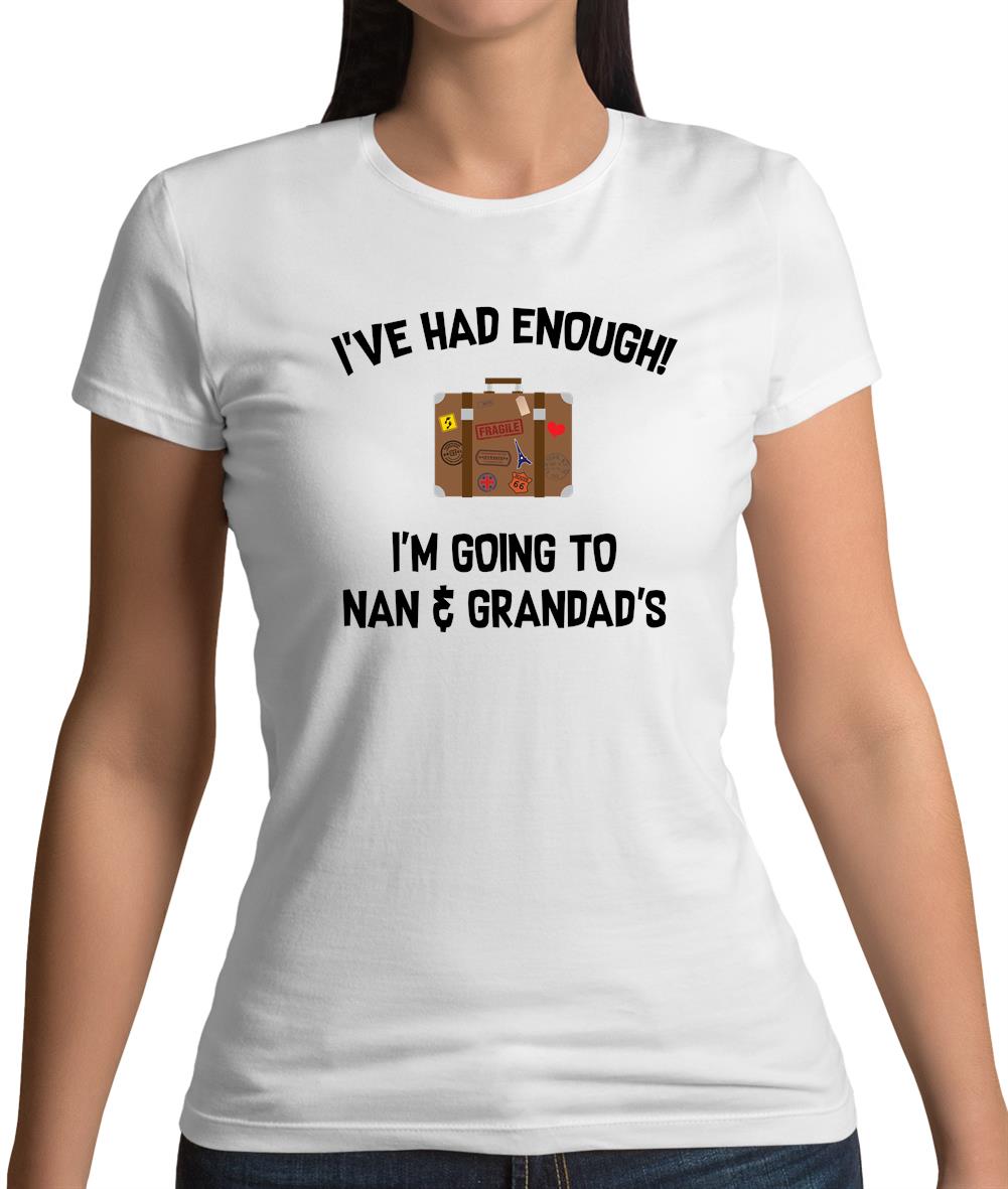 I'm Going To Nan And Grandad'S Womens T-Shirt