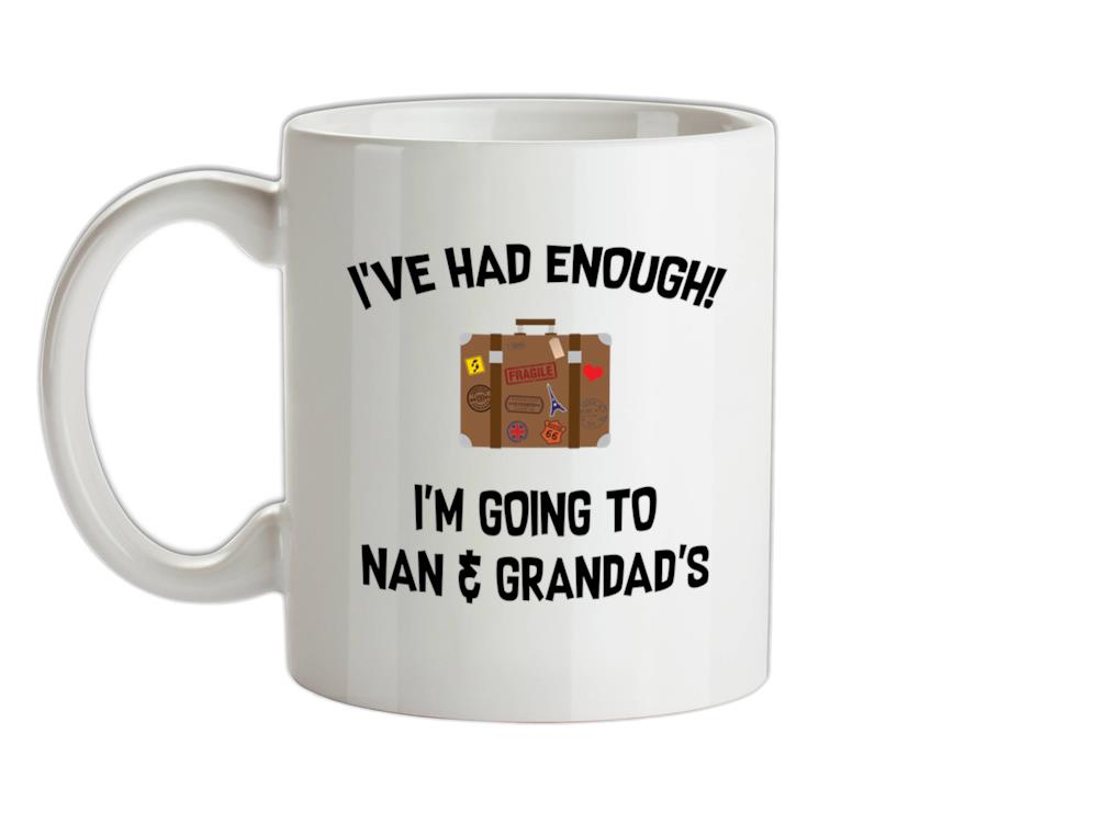 I'm Going To Nan And Grandad's Ceramic Mug