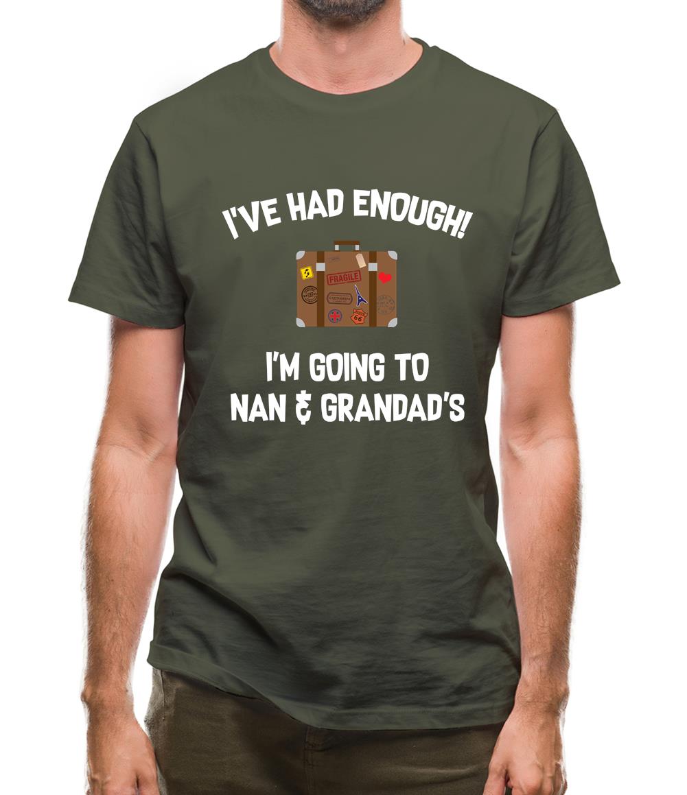 I'm Going To Nan And Grandad'S Mens T-Shirt