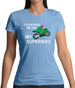 I'd Rather Be On My Superbike Womens T-Shirt