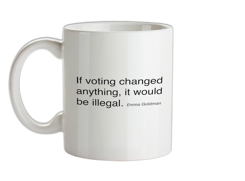 If Voting Changed Anything Ceramic Mug