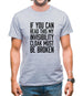 My Invisibility Cloak Must Be Broken Mens T-Shirt