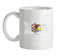 Illinois Grunge Style Flag Ceramic Mug