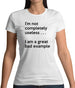 I'm Not Completely Useless Womens T-Shirt