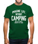 Imagine Life Without Camping Mens T-Shirt