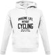 Imagine Life Without Cycling Unisex Hoodie