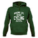 Imagine Life Without Cycling Unisex Hoodie
