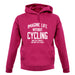 Imagine Life Without Cycling Unisex Hoodie