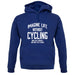 Imagine Life Without Cycling Unisex Hoodie