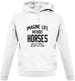 Imagine Life Without Horses Unisex Hoodie