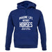 Imagine Life Without Horses Unisex Hoodie