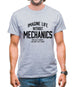 Imagine Like Without Mechanics Mens T-Shirt