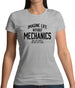 Imagine Like Without Mechanics Womens T-Shirt