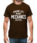 Imagine Like Without Mechanics Mens T-Shirt