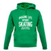 Imagine Life Without Skating Unisex Hoodie