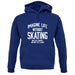 Imagine Life Without Skating Unisex Hoodie