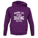 Imagine Life Without Skating Unisex Hoodie