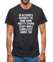 In Alcohol's Defence I'Ve Done Stupid Stuff Sober Mens T-Shirt