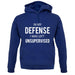 In My Defense I Was Left Unsupervised Unisex Hoodie