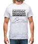 Emotional Breadown Place Cat Here Mens T-Shirt