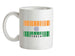 India Flag  Ceramic Mug