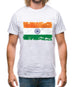 India Grunge Style Flag Mens T-Shirt