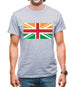 Indian Union Jack Flag Mens T-Shirt