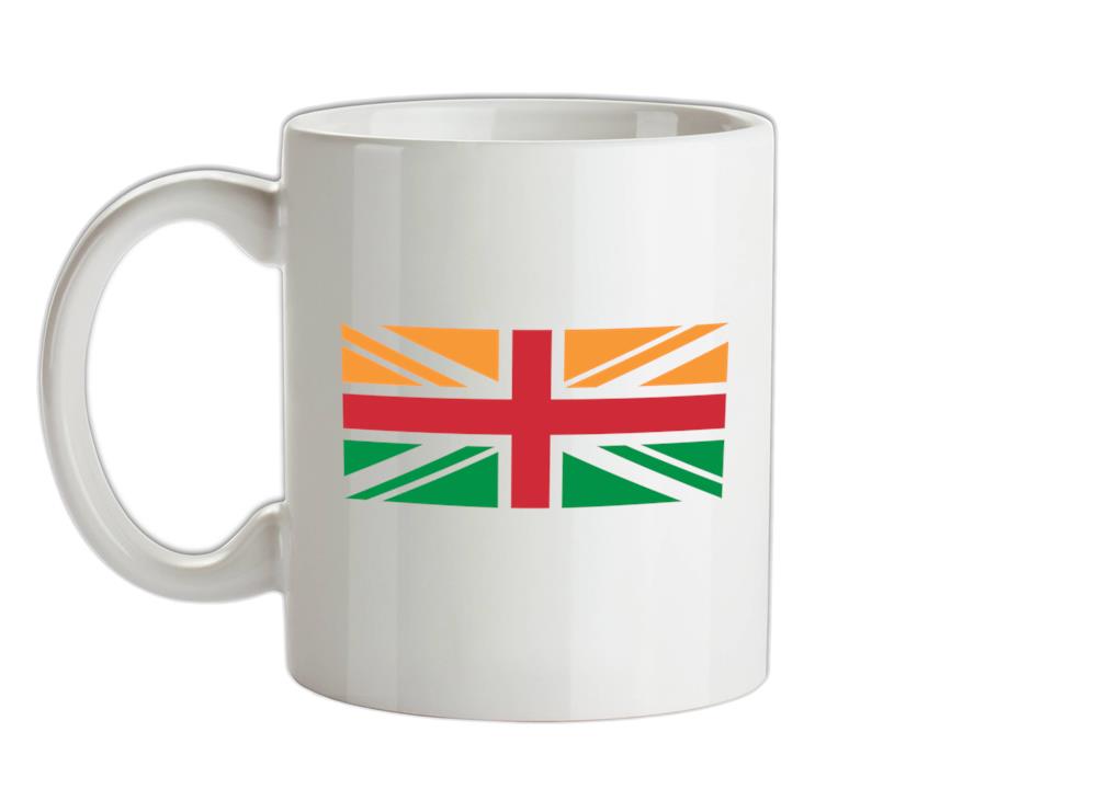 Indian Union Jack Flag Ceramic Mug