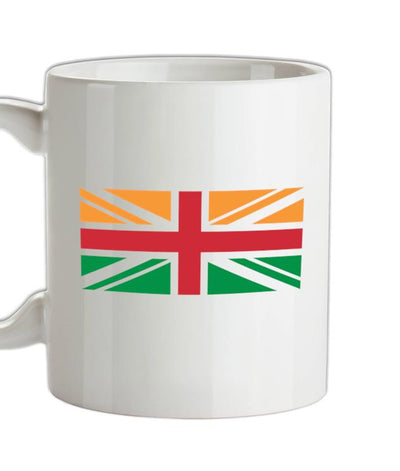 Indian Union Jack Flag Ceramic Mug
