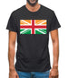 Indian Union Jack Flag Mens T-Shirt