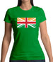 Indian Union Jack Flag Womens T-Shirt
