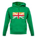 Indian Union Jack Flag unisex hoodie