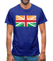 Indian Union Jack Flag Mens T-Shirt