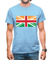 Indian Union Jack Flag Mens T-Shirt