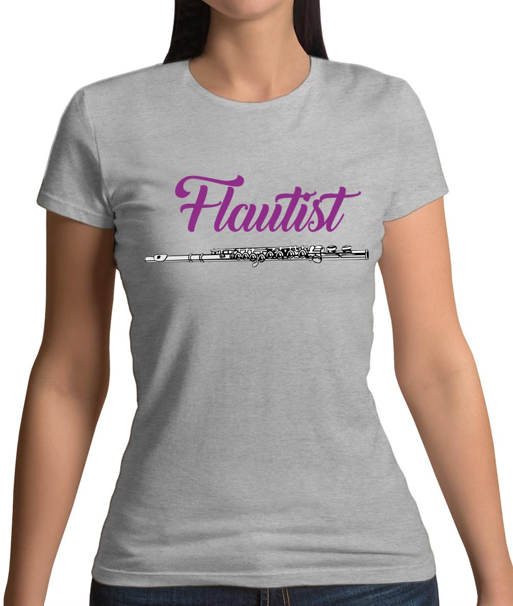 Flautist Womens T-Shirt