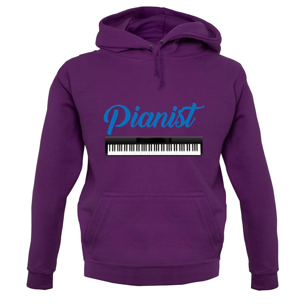 Pianist Unisex Hoodie