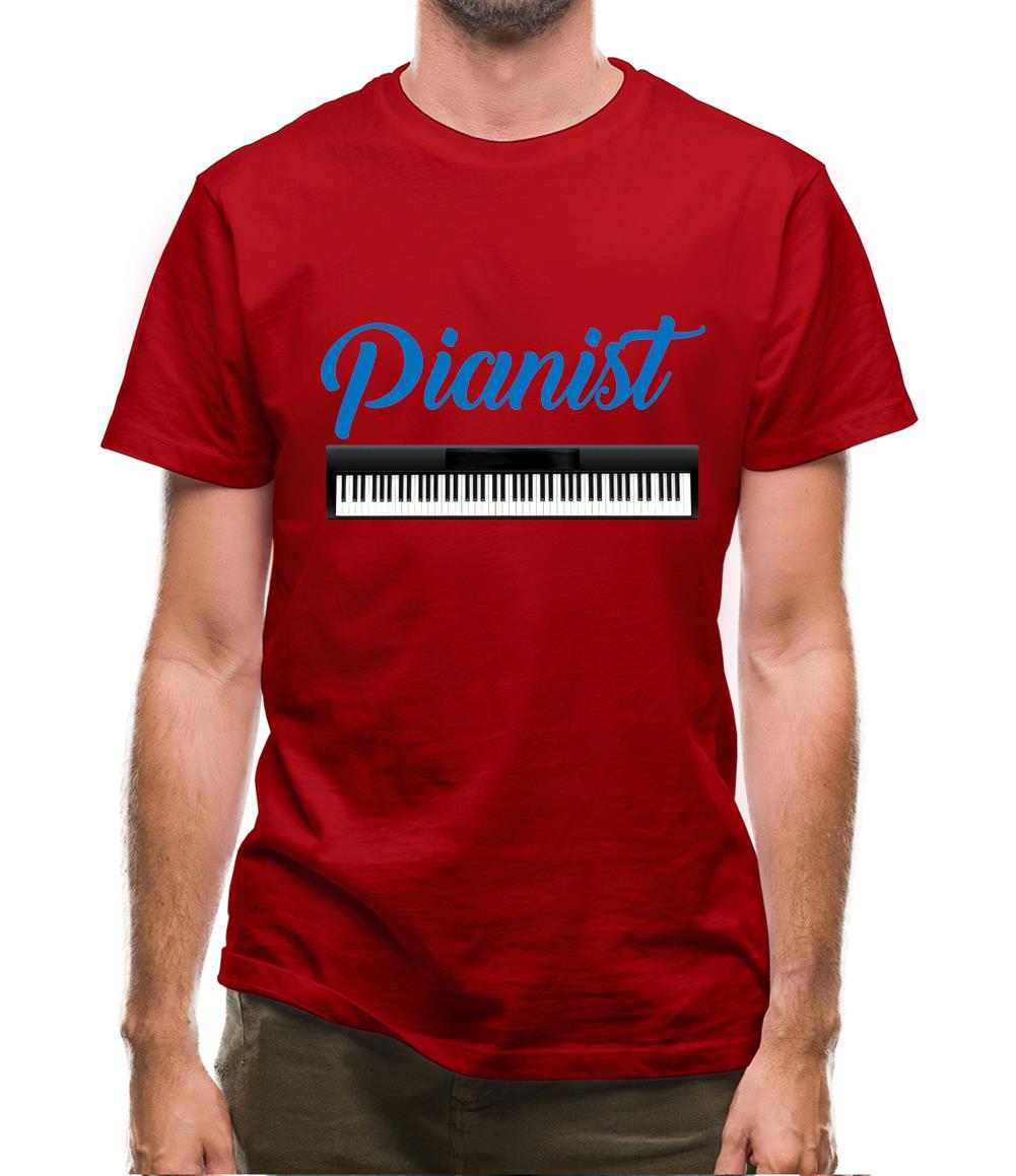 Pianist Mens T-Shirt